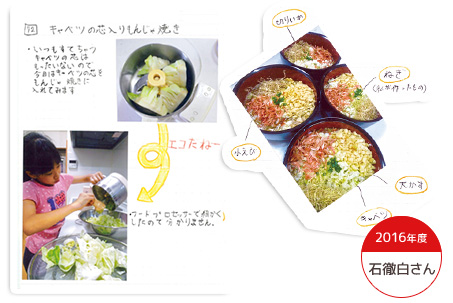 2016年度 石徹白さん